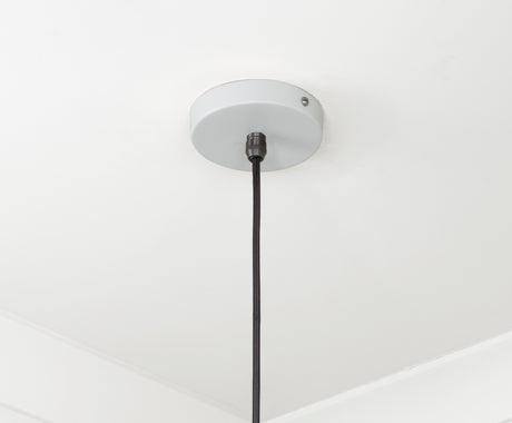 From The Anvil - Smooth Brass Frankley Pendant in Birch | Sku. 49722SBI | Trade Door Handles.