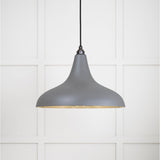 From The Anvil - Smooth Brass Frankley Pendant in Bluff | Sku. 49722SBL | Trade Door Handles.