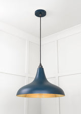 From The Anvil - Smooth Brass Frankley Pendant in Dusk | Sku. 49722SDU | Trade Door Handles.