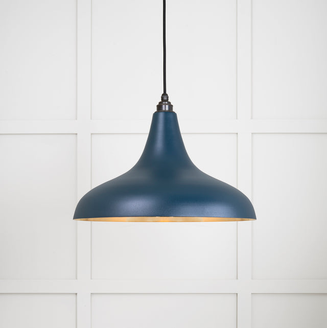 From The Anvil - Smooth Brass Frankley Pendant in Dusk | Sku. 49722SDU | Trade Door Handles.