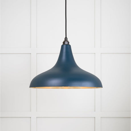 From The Anvil - Smooth Brass Frankley Pendant in Dusk | Sku. 49722SDU | Trade Door Handles.