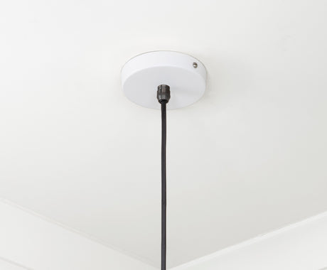 From The Anvil - Smooth Brass Frankley Pendant in Flock | Sku. 49722SF | Trade Door Handles.