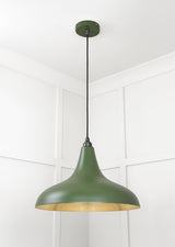 From The Anvil - Smooth Brass Frankley Pendant in Heath | Sku. 49722SH | Trade Door Handles.