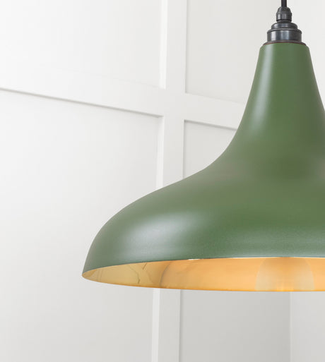 From The Anvil - Smooth Brass Frankley Pendant in Heath | Sku. 49722SH | Trade Door Handles.