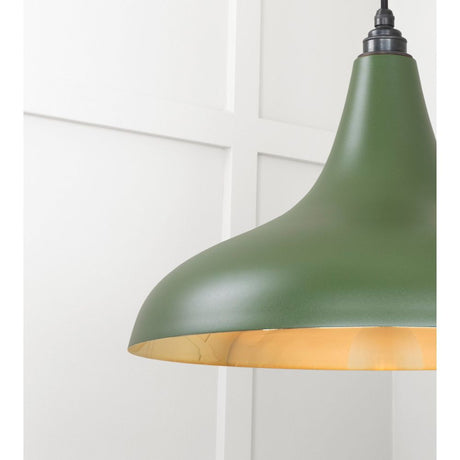 From The Anvil - Smooth Brass Frankley Pendant in Heath | Sku. 49722SH | Trade Door Handles.