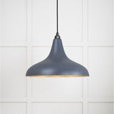 From The Anvil - Smooth Brass Frankley Pendant in Slate | Sku. 49722SSL | Trade Door Handles.