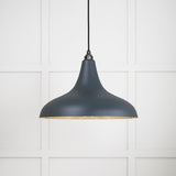From The Anvil - Smooth Brass Frankley Pendant in Soot | Sku. 49722SSO | Trade Door Handles.