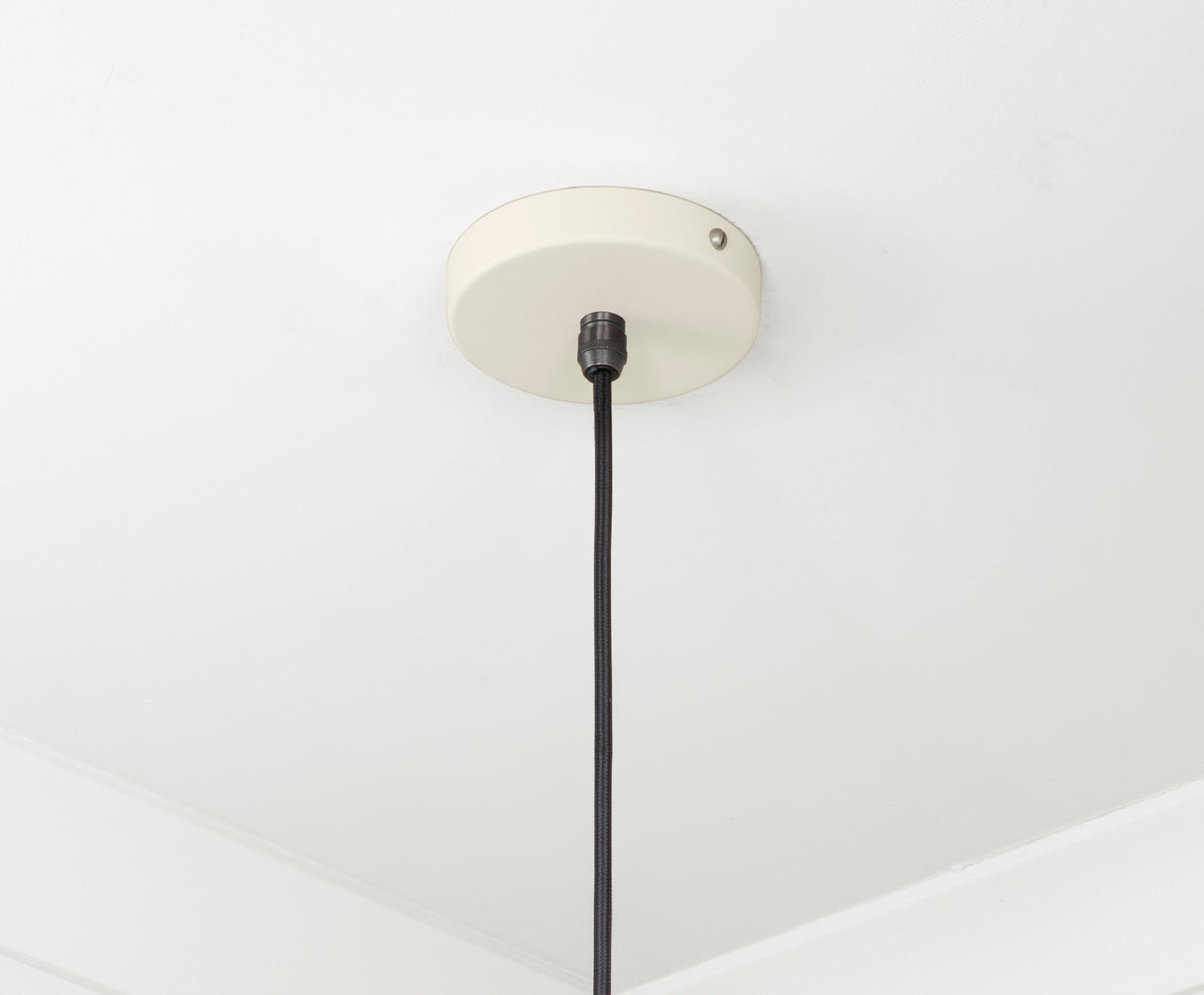 From The Anvil - Smooth Brass Frankley Pendant in Teasel | Sku. 49722STE | Trade Door Handles.