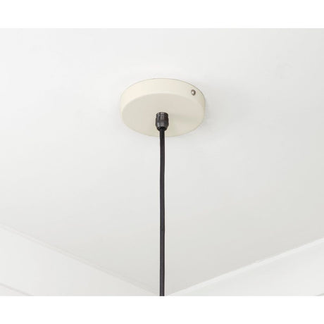 From The Anvil - Smooth Brass Frankley Pendant in Teasel | Sku. 49722STE | Trade Door Handles.