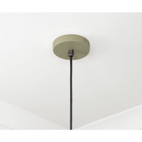 From The Anvil - Smooth Brass Frankley Pendant in Tump | Sku. 49722STU | Trade Door Handles.