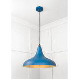 From The Anvil - Smooth Brass Frankley Pendant in Upstream | Sku. 49722SU | Trade Door Handles.