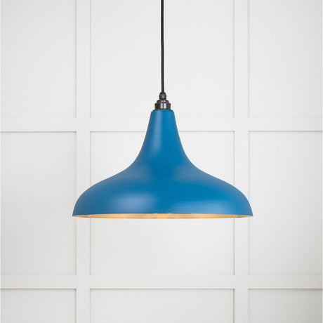 From The Anvil - Smooth Brass Frankley Pendant in Upstream | Sku. 49722SU | Trade Door Handles.