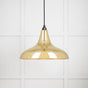 From The Anvil - Smooth Brass Frankley Pendant | Sku. 49722 | Trade Door Handles.