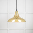 From The Anvil - Smooth Brass Frankley Pendant | Sku. 49722 | Trade Door Handles.
