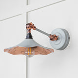From The Anvil - Smooth Copper Flora Wall Light in Birch | Sku. 49723SBI | Trade Door Handles.