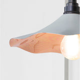 From The Anvil - Smooth Copper Flora Wall Light in Birch | Sku. 49723SBI | Trade Door Handles.