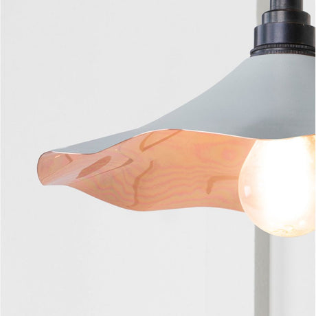 From The Anvil - Smooth Copper Flora Wall Light in Birch | Sku. 49723SBI | Trade Door Handles.