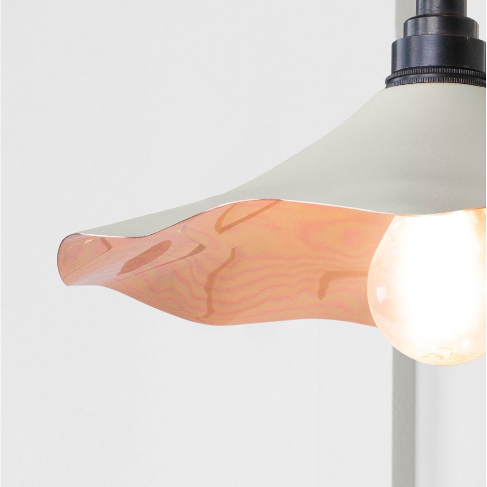From The Anvil - Smooth Copper Flora Wall Light in Teasel | Sku. 49723STE | Trade Door Handles.