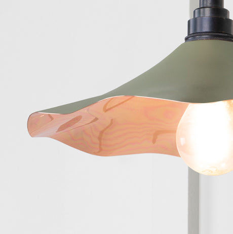 From The Anvil - Smooth Copper Flora Wall Light in Tump | Sku. 49723STU | Trade Door Handles.