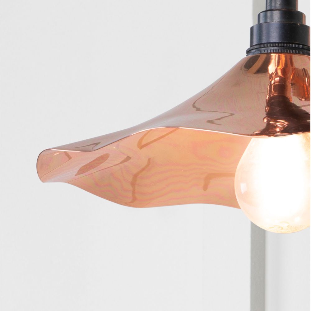 From The Anvil - Smooth Copper Flora Wall Light | Sku. 49723 | Trade Door Handles.