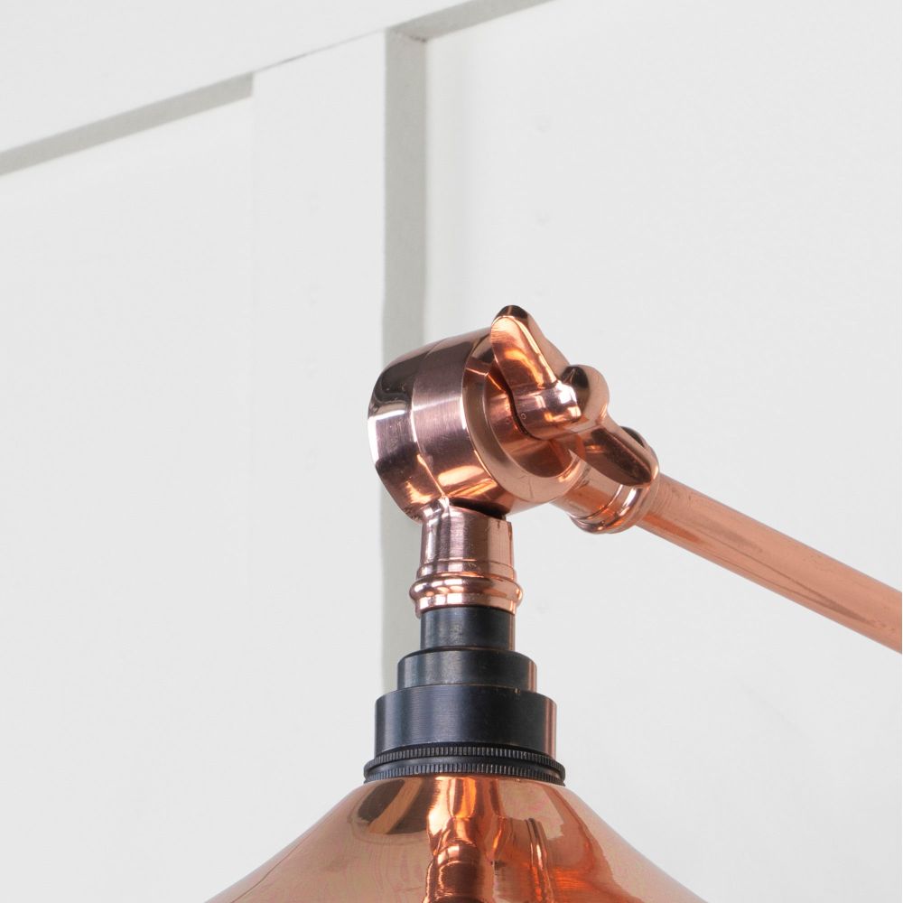 From The Anvil - Smooth Copper Flora Wall Light | Sku. 49723 | Trade Door Handles.