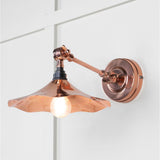 From The Anvil - Smooth Copper Flora Wall Light | Sku. 49723 | Trade Door Handles.