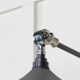 From The Anvil - Smooth Nickel Flora Wall Light in Bluff | Sku. 49724SBL | Trade Door Handles.