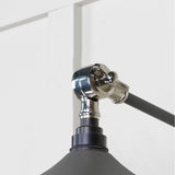 From The Anvil - Smooth Nickel Flora Wall Light in Bluff | Sku. 49724SBL | Trade Door Handles.