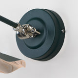 From The Anvil - Smooth Nickel Flora Wall Light in Dingle | Sku. 49724SDI | Trade Door Handles.