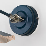 From The Anvil - Smooth Nickel Flora Wall Light in Dusk | Sku. 49724SDU | Trade Door Handles.