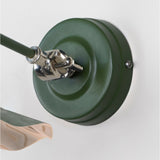 From The Anvil - Smooth Nickel Flora Wall Light in Heath | Sku. 49724SH | Trade Door Handles.