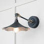 From The Anvil - Smooth Nickel Flora Wall Light in Soot | Sku. 49724SSO | Trade Door Handles.