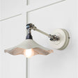 From The Anvil - Smooth Nickel Flora Wall Light in Teasel | Sku. 49724STE | Trade Door Handles.