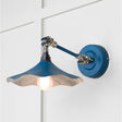 From The Anvil - Smooth Nickel Flora Wall Light in Upstream | Sku. 49724SU | Trade Door Handles.