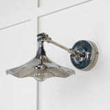 From The Anvil - Smooth Nickel Flora Wall Light | Sku. 49724 | Trade Door Handles.