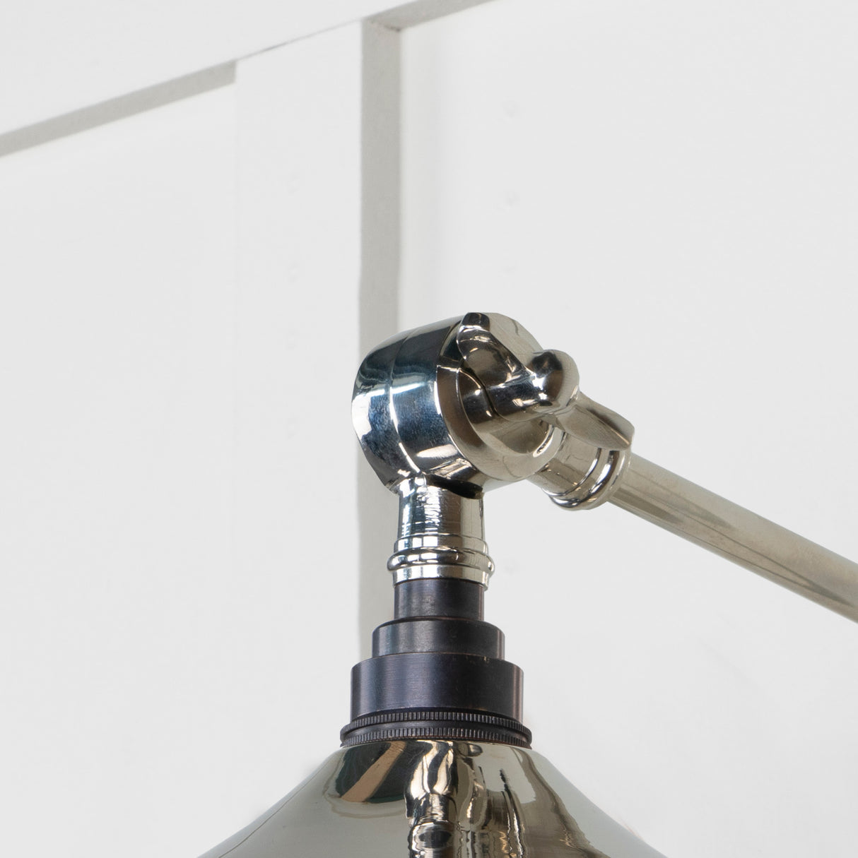 From The Anvil - Smooth Nickel Flora Wall Light | Sku. 49724 | Trade Door Handles.