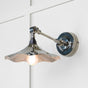 From The Anvil - Smooth Nickel Flora Wall Light | Sku. 49724 | Trade Door Handles.