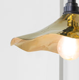 From The Anvil - Smooth Brass Flora Wall Light | Sku. 49725 | Trade Door Handles.
