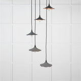 From The Anvil - Smooth Copper Flora Cluster Pendant in Bluff | Sku. 49726SBL | Trade Door Handles.