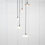 From The Anvil - Smooth Copper Flora Cluster Pendant in Flock | Sku. 49726SF | Trade Door Handles.