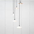 From The Anvil - Smooth Copper Flora Cluster Pendant in Flock | Sku. 49726SF | Trade Door Handles.