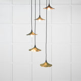 From The Anvil - Smooth Copper Flora Cluster Pendant in Heath | Sku. 49726SH | Trade Door Handles.