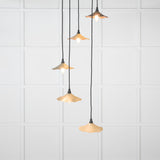 From The Anvil - Smooth Copper Flora Cluster Pendant in Tump | Sku. 49726STU | Trade Door Handles.