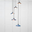 From The Anvil - Smooth Copper Flora Cluster Pendant in Upstream | Sku. 49726SU | Trade Door Handles.