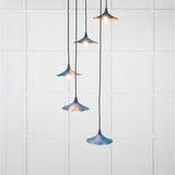 From The Anvil - Smooth Copper Flora Cluster Pendant in Upstream | Sku. 49726SU | Trade Door Handles.