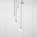 From The Anvil - Smooth Nickel Flora Cluster Pendant in Birch | Sku. 49727SBI | Trade Door Handles.