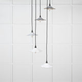 From The Anvil - Smooth Nickel Flora Cluster Pendant in Flock | Sku. 49727SF | Trade Door Handles.