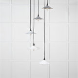 From The Anvil - Smooth Nickel Flora Cluster Pendant in Flock | Sku. 49727SF | Trade Door Handles.