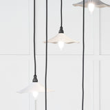 From The Anvil - Smooth Nickel Flora Cluster Pendant in Flock | Sku. 49727SF | Trade Door Handles.