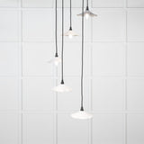 From The Anvil - Smooth Nickel Flora Cluster Pendant in Flock | Sku. 49727SF | Trade Door Handles.